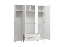 Распашной шкаф Пронто 4.1-210x240 Белый