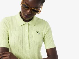 Женское поло Lacoste приталенного кроя L.12.D