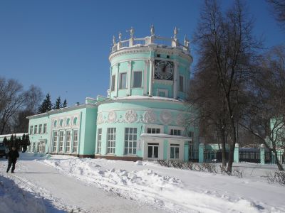 Станция детской железной дороги "Родина"
