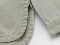 Джинсовая рубашка для девочек, Зеленый