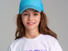 Кепка текстильная для девочек