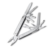 Мультитул Victorinox SwissTool, сталь X50CrMoV15, рукоять нержавеющая сталь, серый