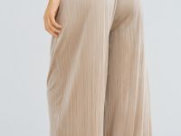 Бархатные брюки, Бежевый