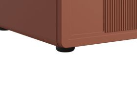 Распашной шкаф Монсон 3-135x222 Терракотовый