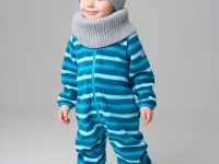 Комплект детский трикотажный для мальчиков: шапка, снуд