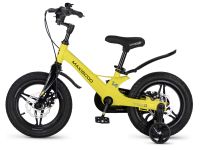 Детский велосипед Maxiscoo Space Deluxe Plus 14, год 2026, цвет Желтый