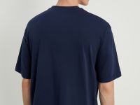 Футболка из хлопка с принтом