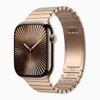 Смарт-часы Apple Watch Series 10 46mm Gold Titanium Case with Link Bracelet