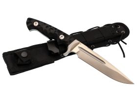 Тактический нож НОКС Ягуар-М Инкогнито, сталь D2, рукоять черный G10