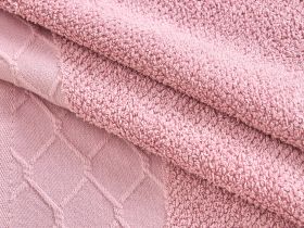 Полотенце махровое Savona, брусника