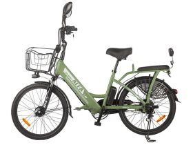 Электровелосипед Gelbert Alfa 1 ST, год 2025, цвет Зеленый