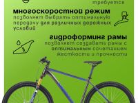 Горный велосипед Stark Armer 29.5 HD, год 2024, цвет Серый-Синий, ростовка 18