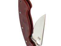 Складной нож Steelclaw Боец-3, сталь D2, рукоять G10, бордовый