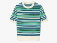 Женский свитер Lacoste с коротким рукавом