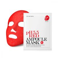Слабокислотная восстанавливающая маска So Natural 5.5 Red Ampoule Mask