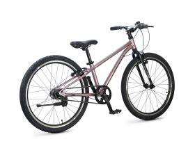 Подростковый велосипед Maxiscoo Stellar Pro 24, год 2026, цвет Розовый
