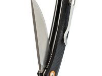 Складной нож Five Knives 21, сталь D2, рукоять микарта, черный