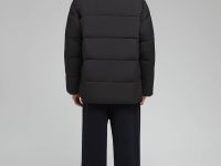 Утепленная куртка с воротником-стойкой