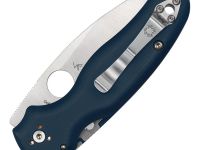 Складной нож Spyderco Shaman, сталь SPY27, рукоять G10, синий