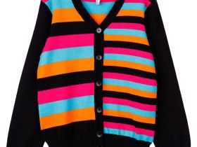 Кардиган трикотажный для девочек