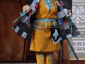 Показ национальной одежды состоялся на Ысыахе Олонхо