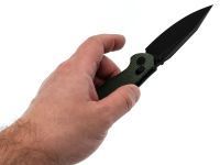 Складной нож Trivisa Hornet-04G, сталь 14C28N, рукоять микарта