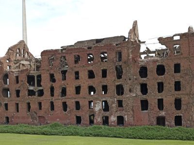 Исторический заповедник - руины мельницы им. Грудинина