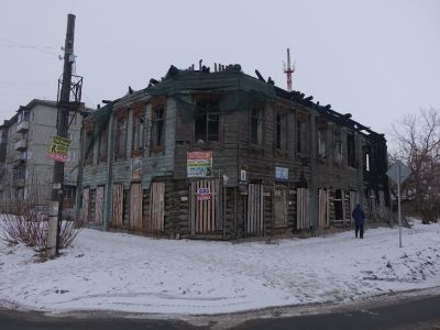 Дом, в котором с сентября 1917 года по июнь 1918 года размещался штаб Красной Гвардии по борьбе с контрреволюцией