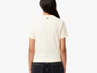 Женская Футболка Lacoste из хлопка