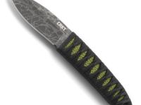 Нож с фиксированным клинком CRKT Achi, сталь 8Cr13MoV, рукоять паракорд