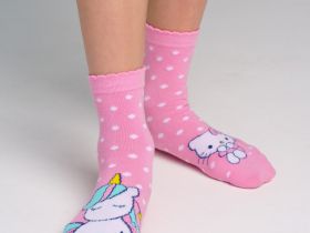 Носки трикотажные для девочек, 2 пары в комплекте