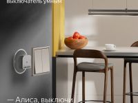 Умное реле Яндекс Zigbee двухканальное YNDX-00538 Белое