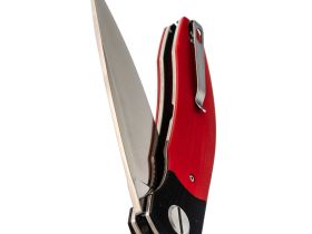 Большой складной нож Honor Tirex Red, сталь D2, рукоять G10, красный