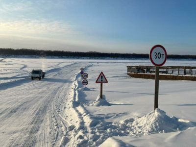 В Хангаласском районе Якутии повысили грузоподъемность автозимника