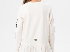 Джемпер трикотажный для девочек (футболка с длинными рукавами)