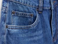 Джинсы mom fit женские