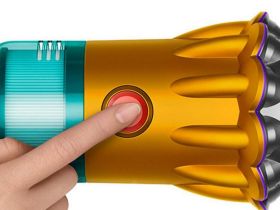 Пылесос Dyson V12S Detect Slim Submarine (SV46) (Yellow/Nickel)