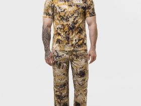 Футболка Remington Yellow Waterfowl Honeycombs из хлопка для охоты и активного отдыха