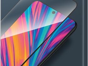 Защитное стекло BoraSCO для realme C75 с чёрной рамкой