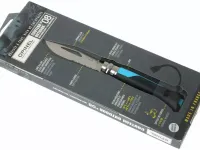 Складной Нож Opinel №8 VRI OUTDOOR, сталь Sandvik 12C27, рукоять пластик, синий