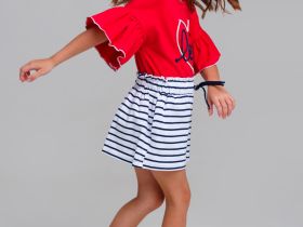 Шорты трикотажные для девочек, 2 шт в комплекте