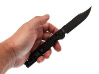 Складной нож Daggerr Pike All Black DL, сталь 8Cr14MoV, рукоять термопластик FRN, черный