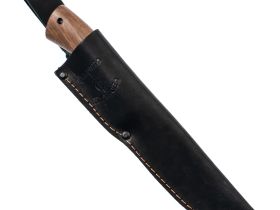 Нож для рыбалки Ерш, сталь 95Х18, орех