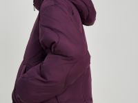 Утепленная куртка с воротником-стойкой