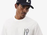 Мужская хлопковая футболка Lacoste