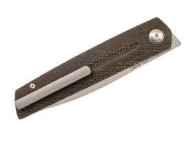 Складной нож Artisan Sirius, сталь S35VN, рукоять Green Micarta