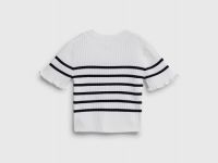 Джемпер с коротким рукавом для девочек, Белый