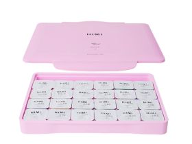 Набор гуаши HIMI 24 цвета, розовый