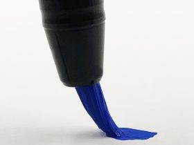 Маркер UNI "POSCA" PCF-350, кисть, цвет черный