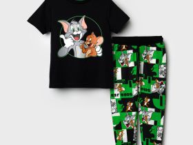 Комплект трикотажный для мальчиков: фуфайка (футболка), брюки